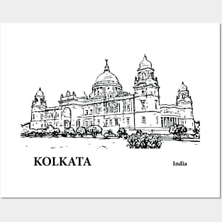 Kolkata India Posters and Art